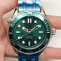 6 Calendar Green Glue_Mechanical Watch Oujia 007 Black James Bond Automatic Mechanical Watch Hawke