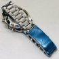 Egg-Eye Steel Tape_Quartz Watch Speedmaster 6-Pin Egg Eye Black Steel Band Quartz Watch Cl032 Mechan