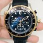 Sailboat Quartz_Quartz Watch European Sailboat Six-Pin Rose Gold Black Tape Quartz Watches Watch Fc0