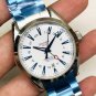 White Glue_Automatic Mechanical Watch Oujia Haima White Four-Needle Automatic Mechanical Watch H