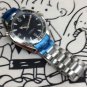 Black Steel Through The Bottom_Automatic Mechanical Watch Automatic Mechanical Watch