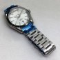 White Double Calendar_Automatic Mechanical Watch Oujia Haima Three-Needle Double Calendar Automatic