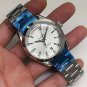 White Double Calendar_Automatic Mechanical Watch Oujia Haima Three-Needle Double Calendar Automatic