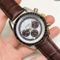 Medium Rose Coffee Color_Mechanical Watch Oujia Super Master Room Rose White Brown Automatic Mechani