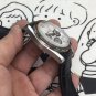 Rose Black Belt_Quartz Watch Oujia Haima Six-Pin Rose White Belt Japanese Movement Quartz Watch Kl00