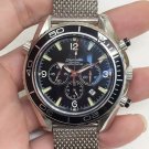 Black Quartz_Quartz Watch Oujia Haima Six-Pin Steel Belt Japanese Movement Quartz Watch Hl003 Quartz