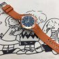 Six-Pin Glue_Automatic Mechanical Watch Oujia Haima Six-Pin Vinyl Automatic Mechanical Watch