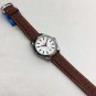 White Bark_Automatic Mechanical Watch Oujia Haima Three-Needle White Leather Automatic Mechanical Wa