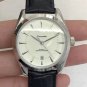 White Bark_Automatic Mechanical Watch Oujia Haima Three-Needle White Leather Automatic Mechanical Wa