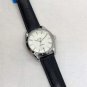 White Bark_Automatic Mechanical Watch Oujia Haima Three-Needle White Leather Automatic Mechanical Wa