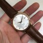 Small Butterfly Fly Rose White_Mechanical Watch Lloyd's Small Butterfly Feimei White Leather Automat