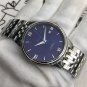 The Butterfly Flies Blue_Mechanical Watch Laojia Xiaodie Brown Steel Belt Automatic Mechanical Watch