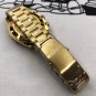 Gold Noodles_Mechanical Watch Oujia Super Master Gold Face Black Ding Red Circle Automatic Mechanica