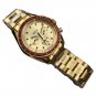 Gold Noodles_Mechanical Watch Oujia Super Master Gold Face Black Ding Red Circle Automatic Mechanica