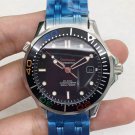 Color Circle Black Face_Mechanical Watch European Color 007 James Bond Automatic Mechanical Watch Ha