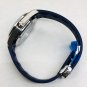 Langpie_Automatic Mechanical Watch Oujia Haima Three-Needle Blue Grid Automatic Mechanical Watch
