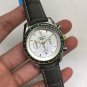Green Circle White Side_Quartz Watch Quartz Watch Cl014 With Six Fingers Gold Six Calendar Green Cir