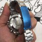 Three Blue Eyes On The Side And White Circle_Mechanical Watch European Super Edge Three Eyes And Six