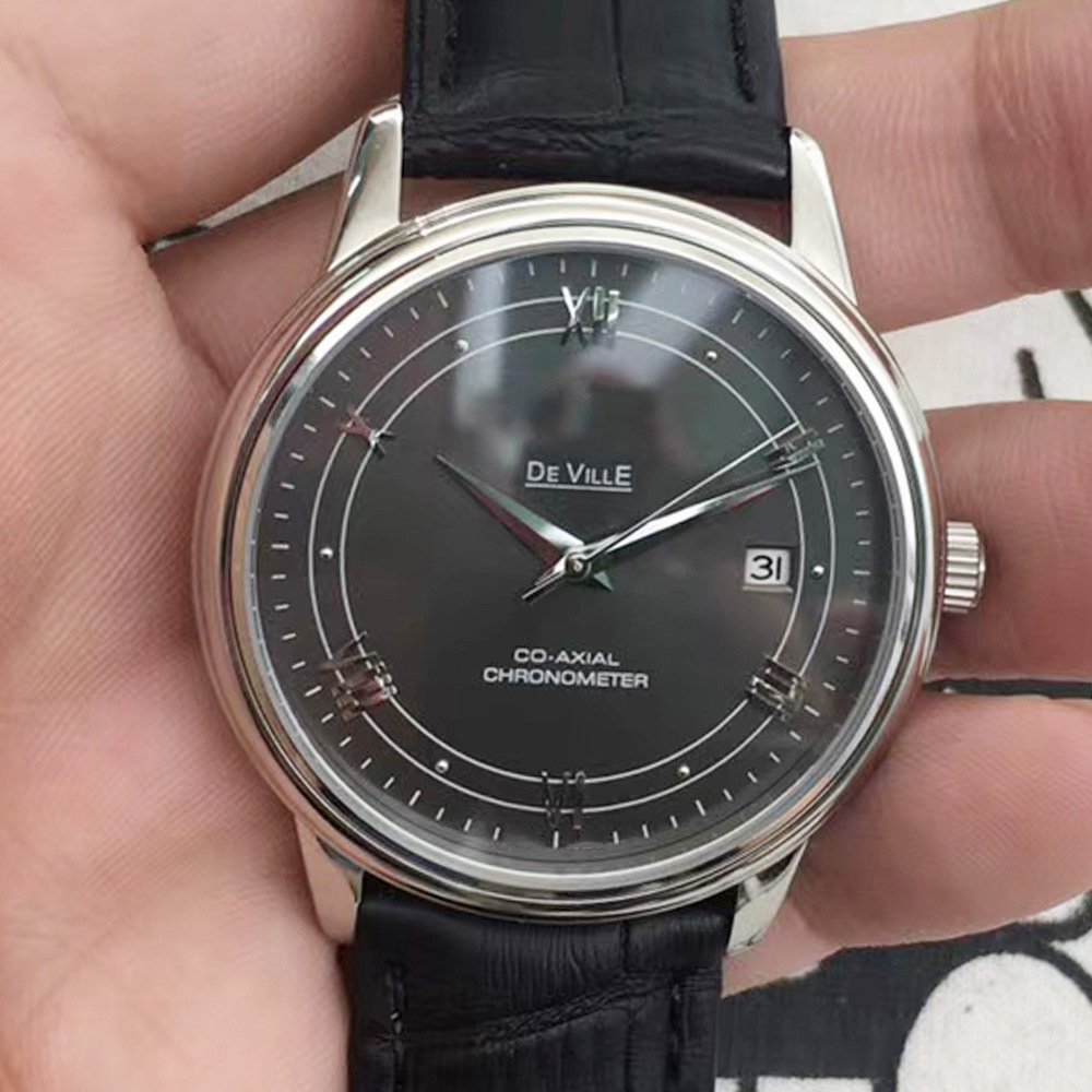 Small Butterfly Fly Gray Luo_Mechanical Watch Laojia Small Butterfly Gray Belt Automatic Mechanical 