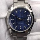 Blue_Automatic Mechanical Watch Oujia Haima Three-Needle Blue Steel Automatic Mechanical Watch