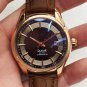 Big Butterfly Brown_Mechanical Watch Laojia Butterfly Flying Rose Coffee Belt Automatic Mechanical W