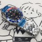 Red And Blue Circle_Mechanical Watch Eurohome 007 Red And Blue Bond Bond Automatic Mechanical Watch