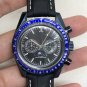 Black Face Hoop_Mechanical Watch Oujia Speedmaster Five Needle Star Electric Basket Automatic Mechan