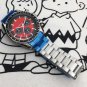 Red T-Steel Strip_Quartz Watch Oujia Chaoba Hongding Steel Belt Quartz Watches Watch Cl012 Mechanica