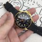 Black Cyclone Gold_Mechanical Watch Oujia 007 Black Swirl-Wind Bond Automatic Mechanical Watch Mecha