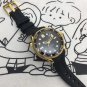 Black Cyclone Gold_Mechanical Watch Oujia 007 Black Swirl-Wind Bond Automatic Mechanical Watch Mecha