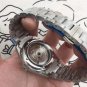 White_Mechanical Watch European Ghost White Face With Bead Penetration Automatic Mechanical Watch Yl