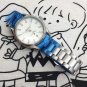 White_Mechanical Watch European Ghost White Face With Bead Penetration Automatic Mechanical Watch Yl