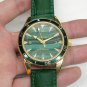 Green_European Ghost Green Face Gold Circle Transparent Automatic Mechanical Watch Yl00 Machine