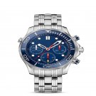 2_Quartz Watch Six-Pin Full Function Chronograph Steel Band Men's Quartz Watch
