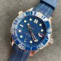 Golden Blue_Hippocampus 300 Men's Automatic Mechanical Luminous Or Men's Watch Sports Diving Mks Dis