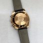 Rose Gold Black Face_Quartz Watch Hippocampus Six-Pin Rose Gold Black Face Belt Quartz Watch Watch K