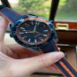 14_Mechanical Watch Vs Hippocampus 600 1/4 Orange Men's Automatic Mechanical Fine Steel Strip Cerami