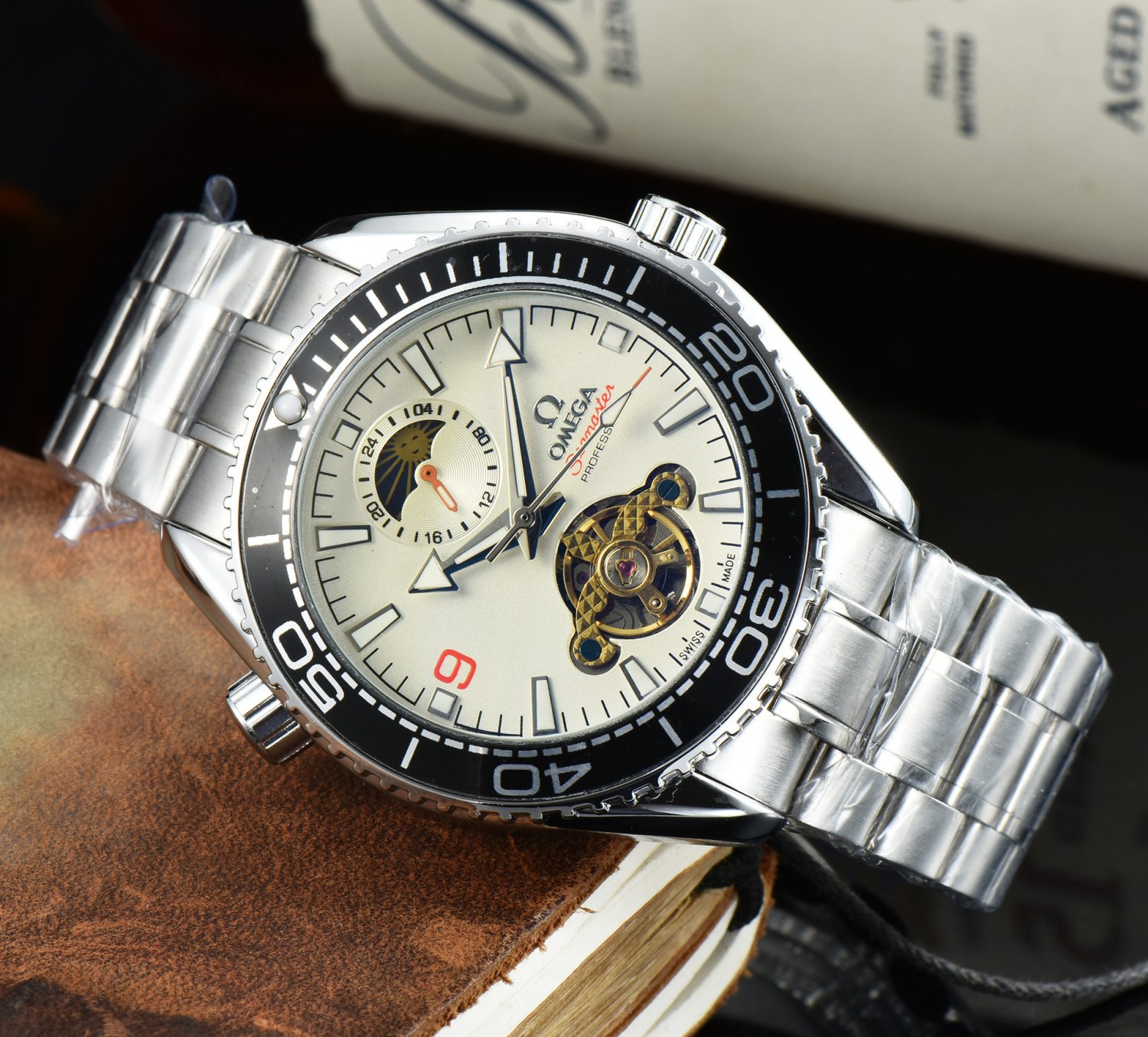 7_Automatic Mechanical Watch Seahorse Tourbillon Star Automatic Mechanical Watch