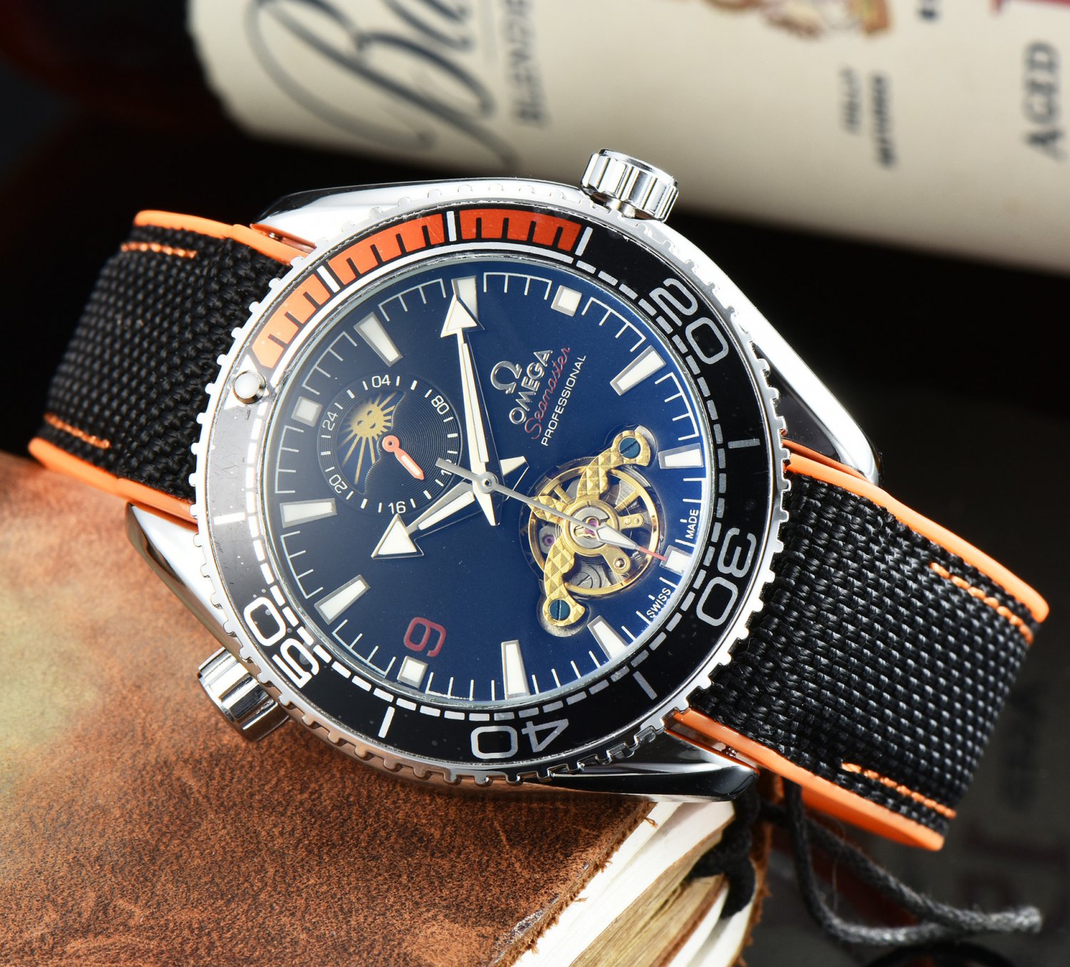 8_Automatic Mechanical Watch Seahorse Tourbillon Star Automatic Mechanical Watch