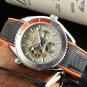 7_Automatic Mechanical Watch 3-Pin Flywheel Seahorse Automatic Mechanical Watch Steel Band