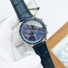 12_Quartz Watch Speedmaster 5-Pin Star Full Function Quartz Chronograph Running Seconds Watch Zo03