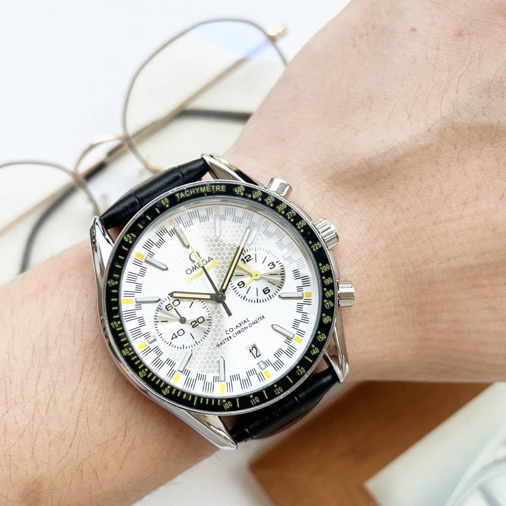 6_Quartz Watch Speedmaster 5-Pin Full-Function Quartz Chronograph Running Seconds Watch Zo04