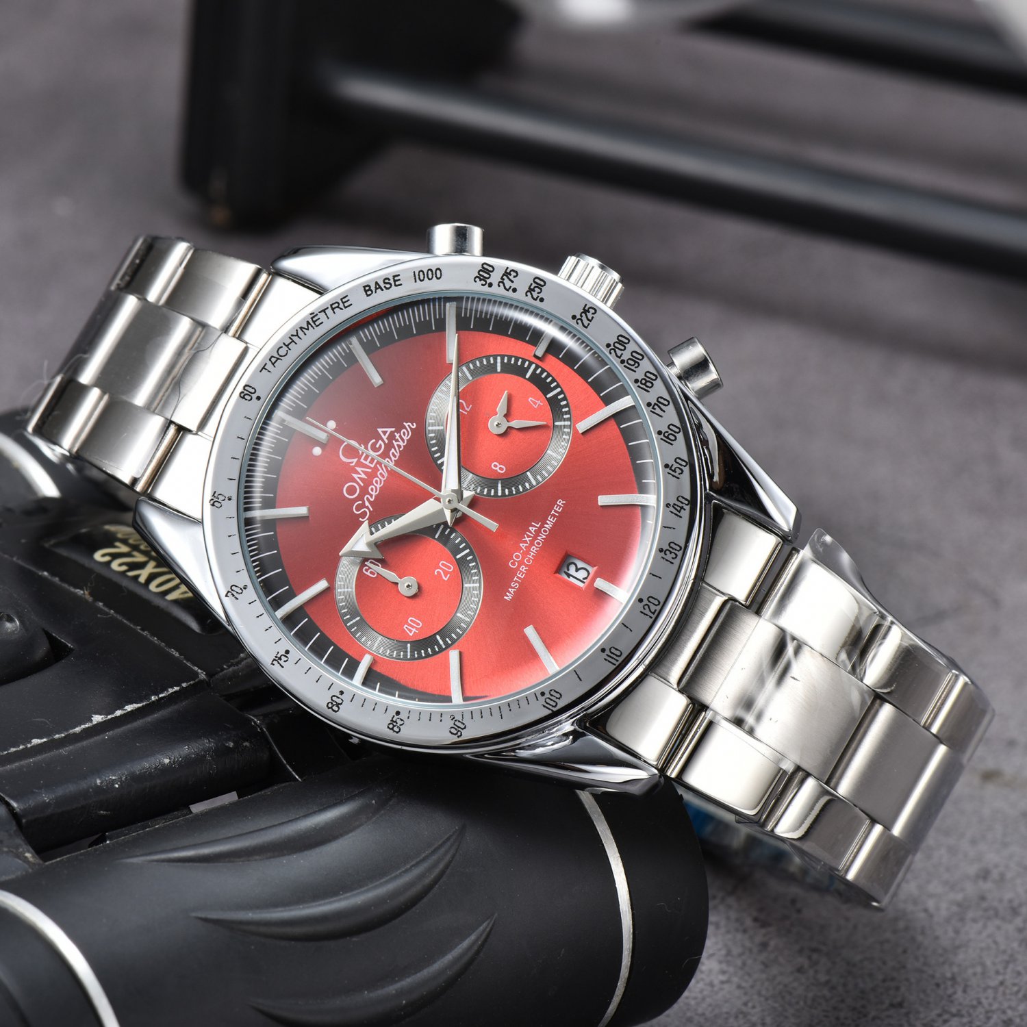 7_Quartz Watch Speedmaster 5-Pin Full-Function Quartz Chronograph Running Seconds Watch Zo02