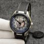 1_Automatic Mechanical Watch Hippocampus 3 Needle Six Calendar World Map Automatic Mechanical Watch