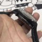 Electric Black Cloth Belt_Automatic Mechanical Watch Hippocampus Three-Needle Digital Automatic Mech