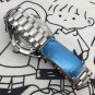 Blue Check_Automatic Mechanical Watch Hippocampus Three-Needle Digital Automatic Mechanical Watch Me