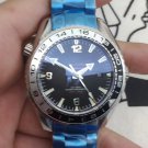 Black Steel Strip_Automatic Mechanical Watch Hippocampus Three-Needle Digital Automatic Mechanical W