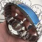 Black Steel Strip_Automatic Mechanical Watch Hippocampus Three-Needle Digital Automatic Mechanical W