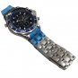 Blue Belt_Mechanical Watch 007 James Bond Automatic Mechanical Watch Hawkea