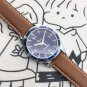 Blue_Mechanical Watch Ghost Blue Surface With Beads Transparent Bottom Automatic Mechanical Watch Yl